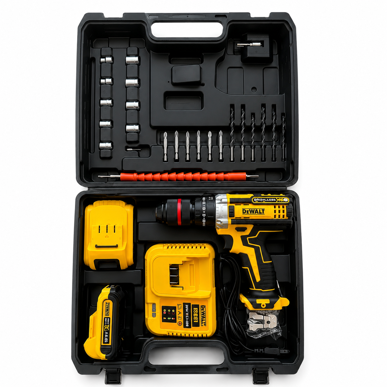 Taladro Dewalt 1.1  2 Baterias - Dewalt