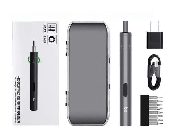 Destornillador Eléctrico Recargable con Accesorios